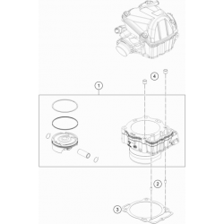 Cylindre HUSQVARNA 501 FE 2018-2019