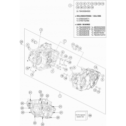 Carters moteur HUSQVARNA 450 FC 2018
