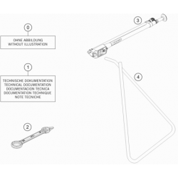 Outillage HUSQVARNA 85 TC 17/14 - 19/16 2018