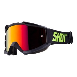 Lunettes SHOT Iris - Mat Noir / Jaune fluo