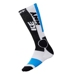 Chaussettes KENNY MX-tech - Cyan / Noir / Blanc