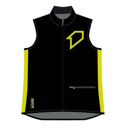 Bodywarmer RACER 2018 FIRSTRACING - Noir / Lime fluo