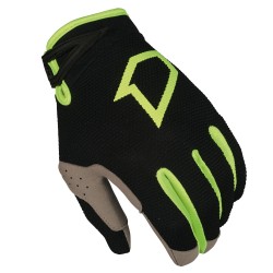 Gants enfants DATA 2018 FIRSTRACING - Noir / Jaune fluo