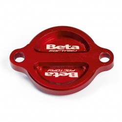 Bouchon Filtre Huile Aluminium Anodisé-Rouge