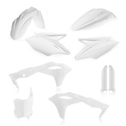 Kit plastiques super complet KAWASAKI 250 KXF '18 - Blanc 