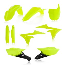 Kit plastiques super complet YAMAHA 250 YZF '18 - Jaune fluo 