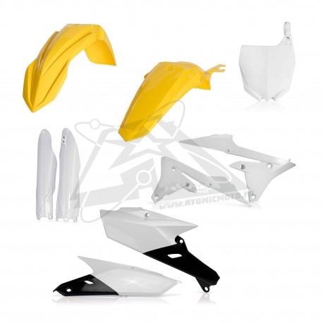 Kit plastiques super complet YAMAHA 250 YZF '18 - Jaune 