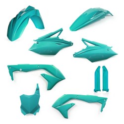 Kit plastiques super complet KAWASAKI 450EU KXF '18 - Turquoise 