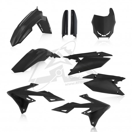 Kit plastiques super complet SUZUKI 450 RMZ '18 - Noir 