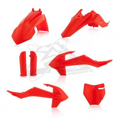 Kit plastiques super complet KTM 65 SX '16 - Orange fluo 