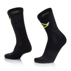 Chaussettes coton hautes ACERBIS - Noir