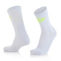 Chaussettes coton hautes ACERBIS - Blanc