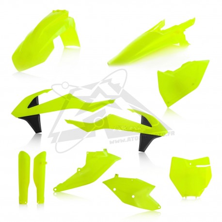 Kit plastiques super complet KTM SX/SXF '16 - Jaune fluo 