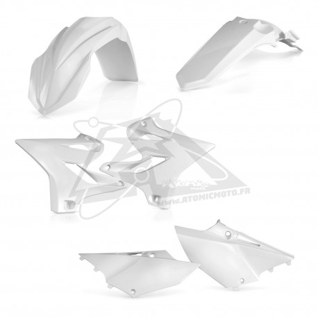 Kit plastiques complet YAMAHA 125 YZ '18 - Blanc 