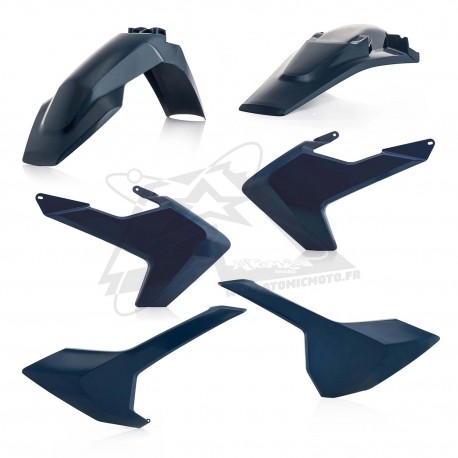 Kit plastiques complet HUSQVARNA TE/FE '17 - Bleu 