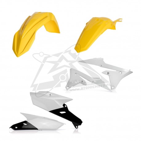 Kit plastiques complet YAMAHA 250 YZF '18 - Jaune 