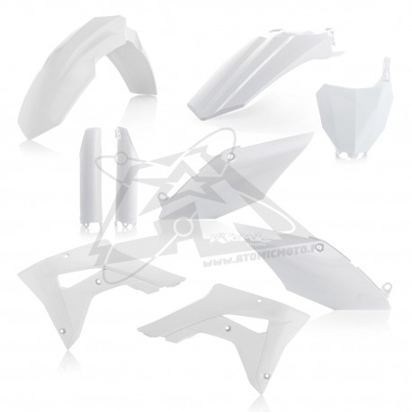 Kit plastiques super complet HONDA 450 CRFRX '17 - Blanc 