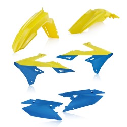 Kit plastiques complet SUZUKI 450 RMZ '18 - Jaune / Bleu 