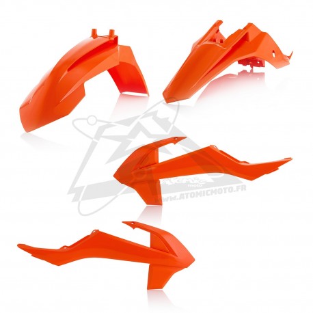 Kit plastiques complet KTM 65 SX '16 - Orange fluo 