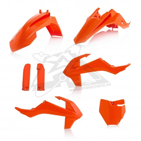 Kit plastiques super complet KTM 65 SX '16 - Orange KTM 16