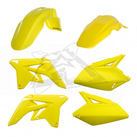 Kit plastiques complet ACERBIS SUZUKI RMZ250 '07/09 - Jaune
