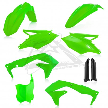 Kit plastiques super complet ACERBIS KAWASAKI KXF450 '16/17 - Vert fluo