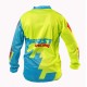 Maillot enfant CODE KID FIRSTRACING - Bleu / Lime fluo