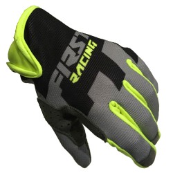 Gants enfants CODE KID FIRSTRACING - Gris / Lime fluo