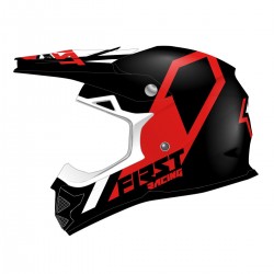 Casque K2 Evo FIRSTRACING - Noir / Blanc / Rouge