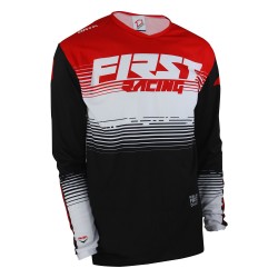 Maillot DATA Evo ST FIRSTRACING - Rouge / Noir