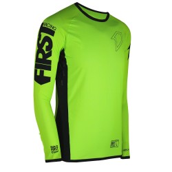 Maillot Skinny Fit FIRSTRACING - Jaune Fluo