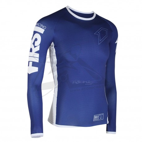 Maillot Skinny Fit FIRSTRACING - Marine