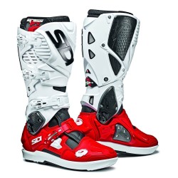 Bottes SIDI CROSSFIRE 3 SRS - Blanc / Rouge