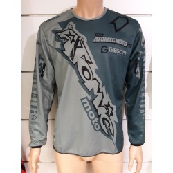 Maillot Atomic DATA Mid 2019 - Gris / Noir