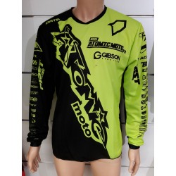 Maillot Atomic DATA Mid 2019 - Noir / Fluo