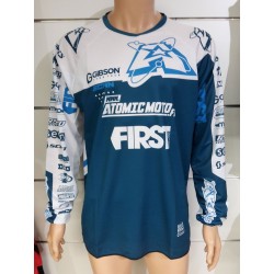Maillot Atomic SCAN Race 2019 - Denim / Blanc