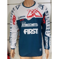 Maillot Atomic SCAN Race 2019 - Denim / Hexagon