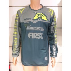Maillot Atomic SCAN Race 2019 - Gris / Fluo
