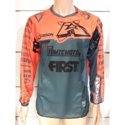Maillot Atomic SCAN Race 2019 - Gris / Orange
