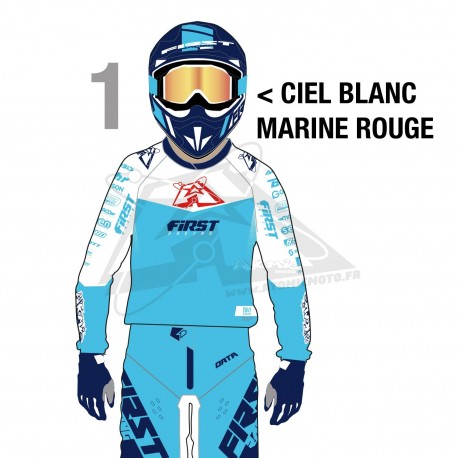 Maillot Atomic GP perso NOM + NUMERO + SPONSORS - 17 coloris au choix