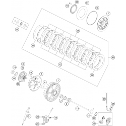 Embrayage HUSQVARNA 450 FC 2019 