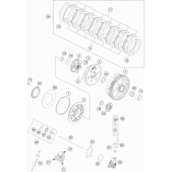 Embrayage HUSQVARNA 350 FE 2019 