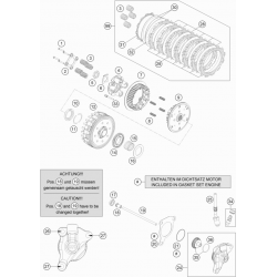 Embrayage HUSQVARNA 701 ENDURO/SUPERMOTO 2019 