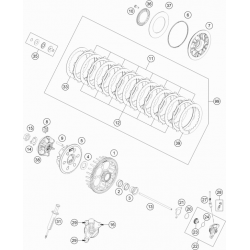 Embrayage HUSQVARNA 450 FE 2020 