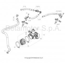 Corps d'injection BETA RR/RACING 4T EFI 2019