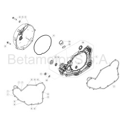 Carter d'embrayage et pompe à eau BETA RR 4T EFI 2017