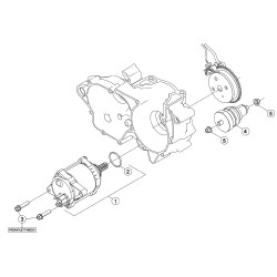 Démarreur électrique BETA 250/300 RR/RACING 2T 2017