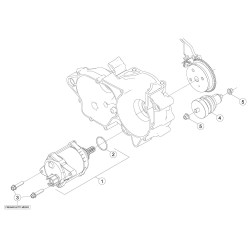 Démarreur électrique BETA 250/300 X-TRAINER 2T 2017