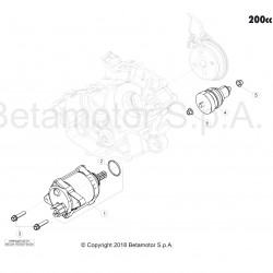 Démarreur électrique BETA 200 RR 2T 2019 