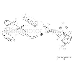 Échappement silencieu BETA ENDURO RR / RACING 2T 2018